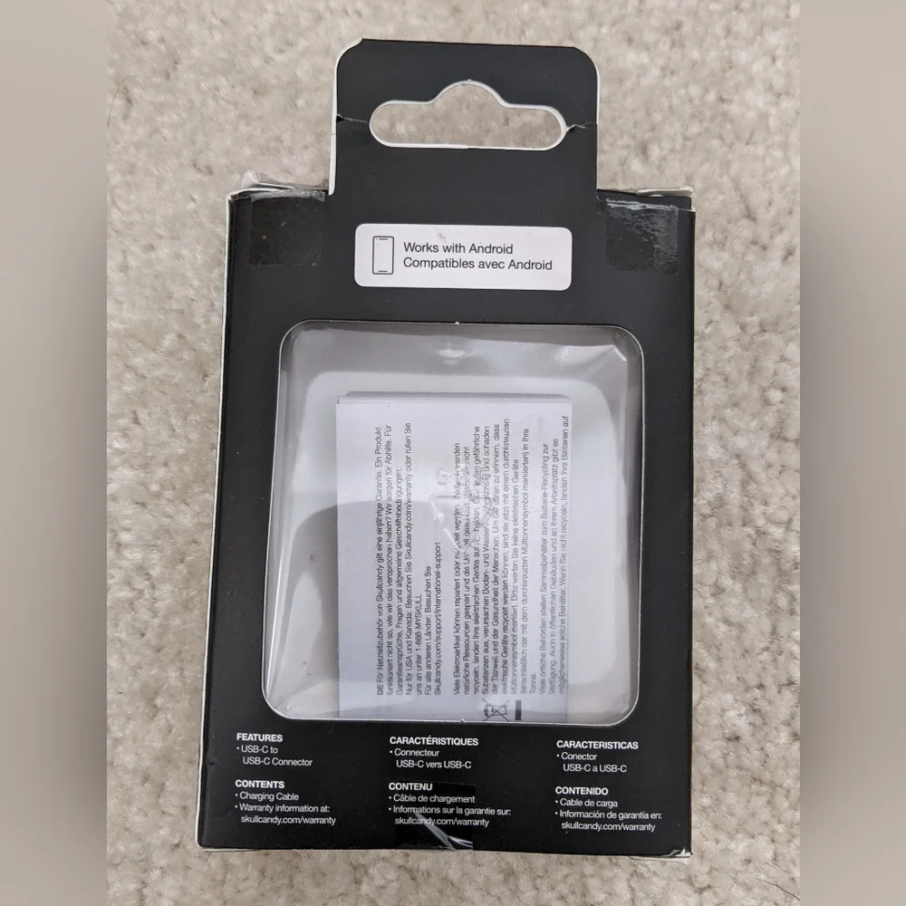 Skullcandy USB-C charging cable